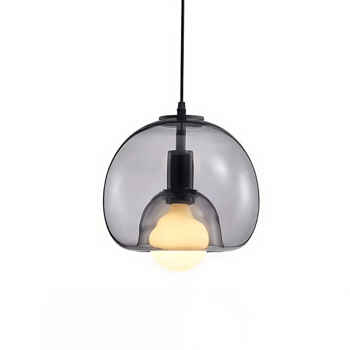 Handblown Glass Pendant Light | Modern Minimalist Ceiling Fixture | Dimmable Ambient Lighting for Kitchens &amp; Lounges 5