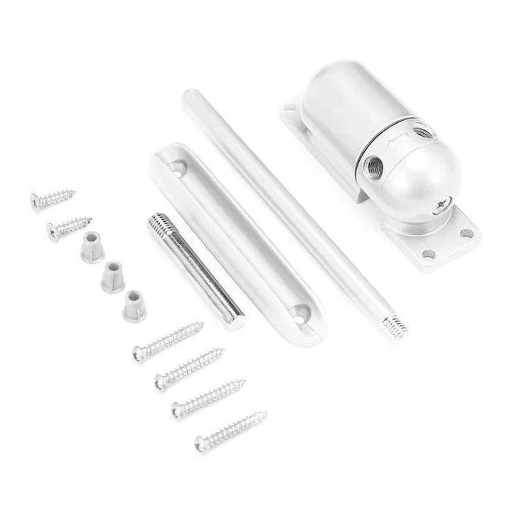 Automatic Door Closer Mechanism | Quiet Cushioned Closing Action | Prevents Slamming and Reduces Household Drafts 4