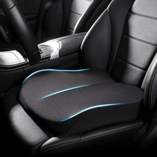 Booster Seat Cushion Memory Foam | Raises Seating Position | Ergonomic Support for Car, Office and Truck Seats 1