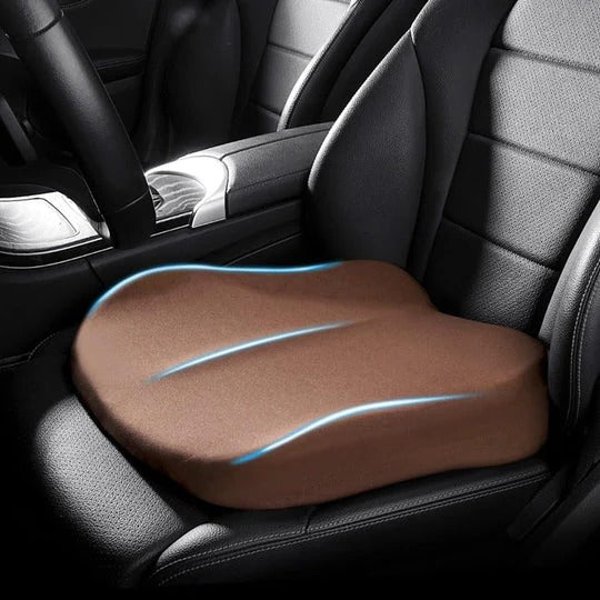 Booster Seat Cushion Memory Foam | Raises Seating Position | Ergonomic Support for Car, Office and Truck Seats 2