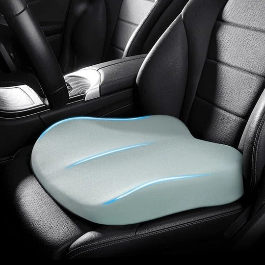 Booster Seat Cushion Memory Foam | Raises Seating Position | Ergonomic Support for Car, Office and Truck Seats 4