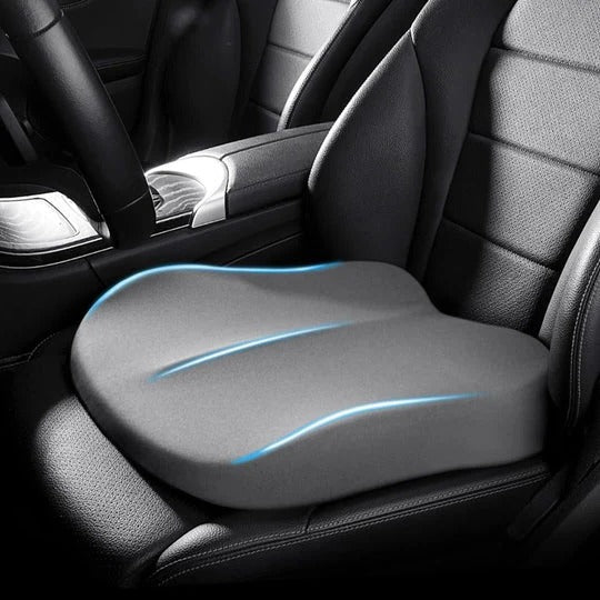 Booster Seat Cushion Memory Foam | Raises Seating Position | Ergonomic Support for Car, Office and Truck Seats 5