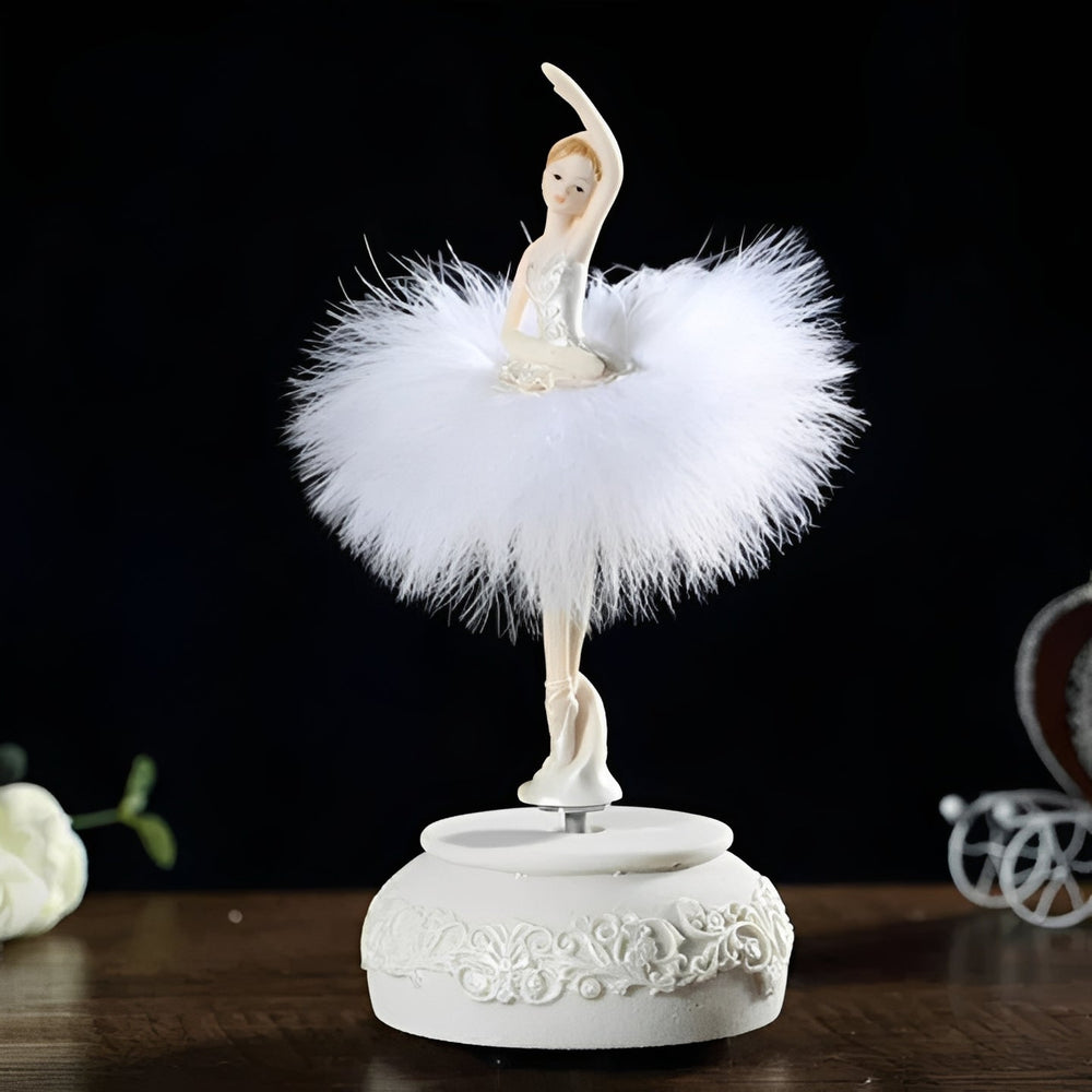 Rotating Ballerina Music Box | Spinning Figure with Classical Melody | Collectible Keepsake Décor for Shelf or Dresser 2