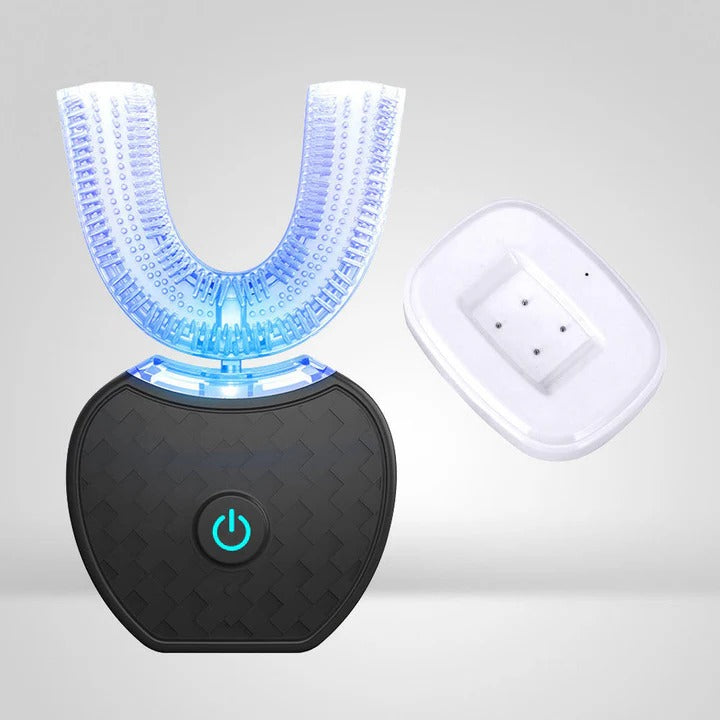 U Shaped Sonic Toothbrush | 5000 Vibrations Per Minute | Blue Light Technology for 30 Second Deep Plaque Clean 1