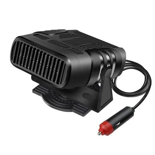 12V Portable Car Heater | 360° Rotatable Dual-Mode Heating &amp; Cooling | Fast Defrost Windscreen Fan for Cars, SUVs &amp; RVs 4