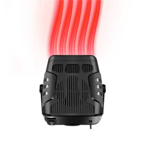 12V Portable Car Heater | 360° Rotatable Dual-Mode Heating &amp; Cooling | Fast Defrost Windscreen Fan for Cars, SUVs &amp; RVs 3