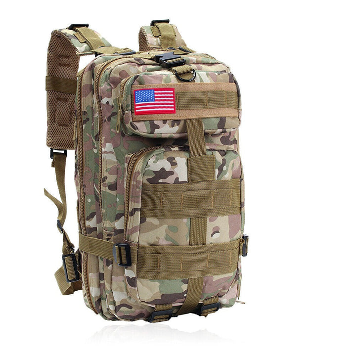 30 L Tactical Rucksack MOLLE Webbing Compression Straps 10