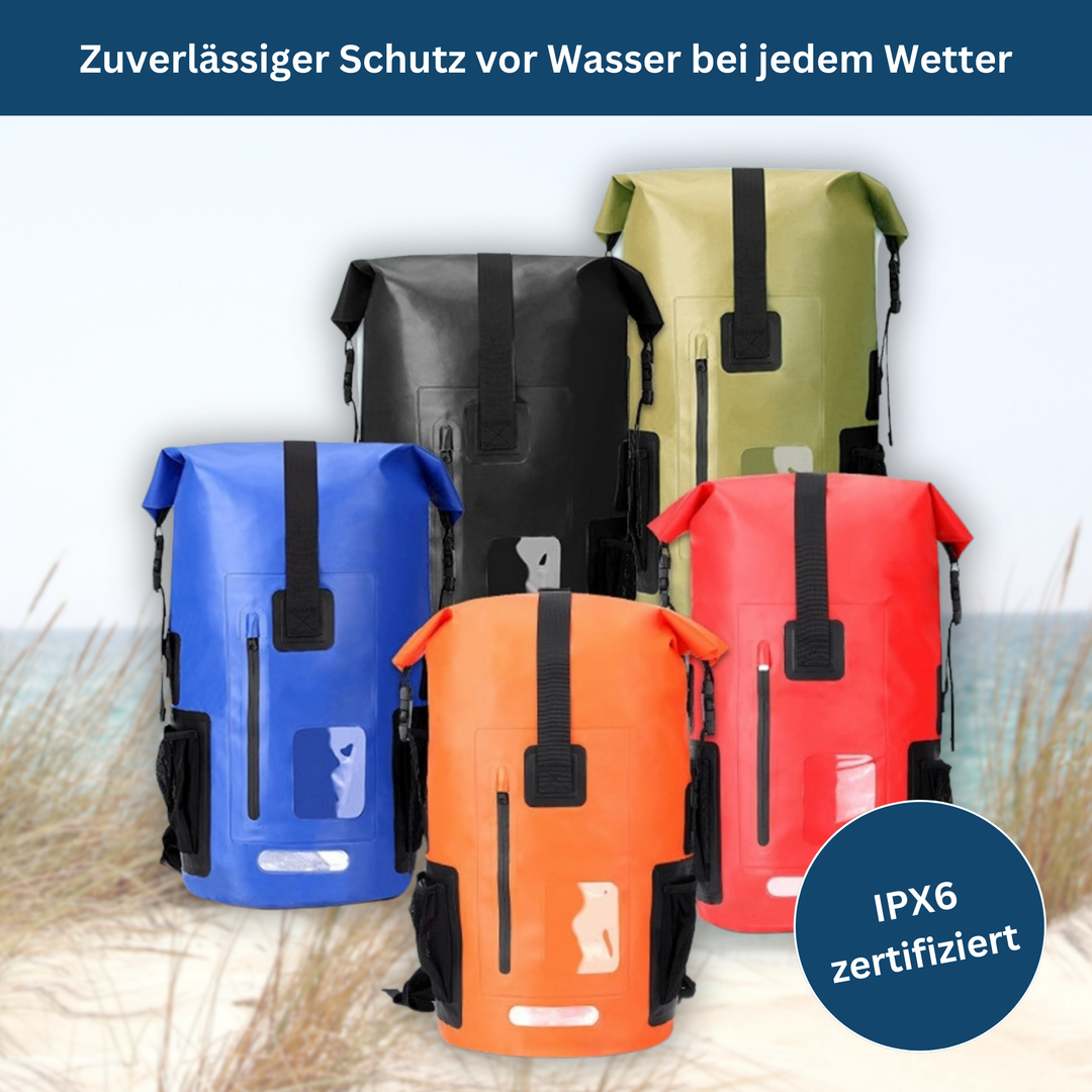 35 L Waterproof Hiking Backpack Padded Straps Compression 2