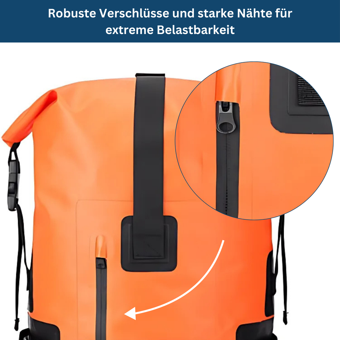 35 L Waterproof Hiking Backpack Padded Straps Compression 3