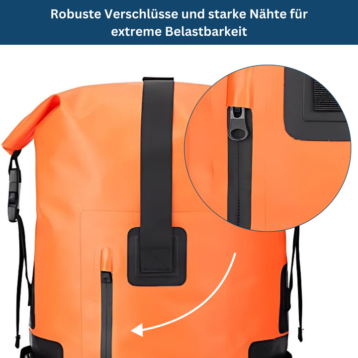 35 L Waterproof Hiking Backpack Padded Straps Compression 3