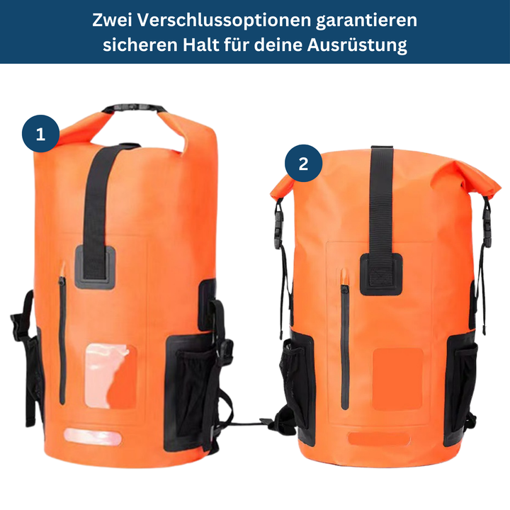 35 L Waterproof Hiking Backpack Padded Straps Compression 5