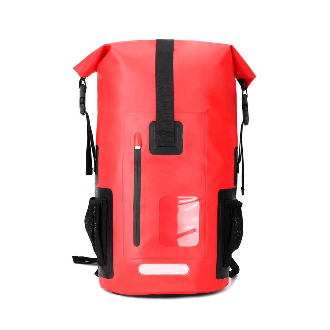 35 L Waterproof Hiking Backpack Padded Straps Compression 8